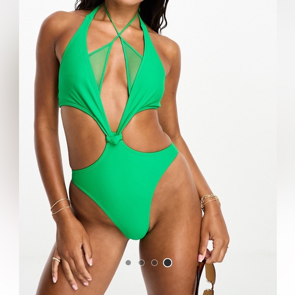 Other - Cut out mesh swimsuit